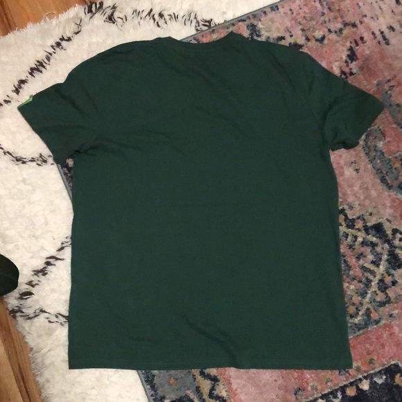 We Are Hairy People Hand Painted Kiwi Tee T Shirt Large Green Fruit Top Cotton L - Picture 5 of 7